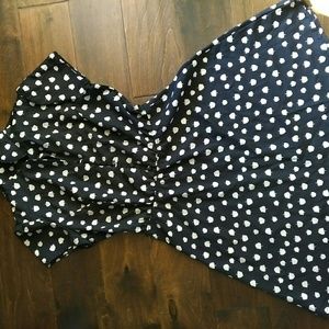 Cute blk and white tree dress